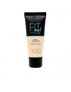 FIT ME! Foundation matte+poreless 100-warm ivory