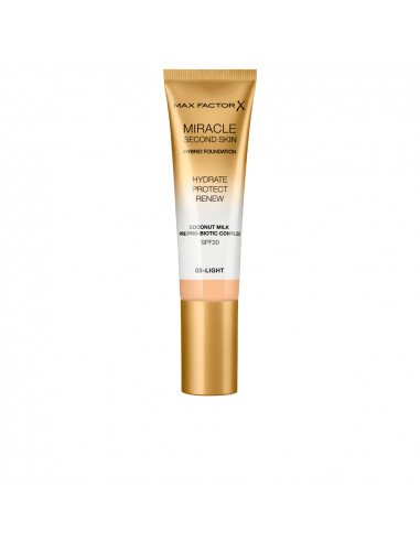 MIRACLE TOUCH second skin found.SPF20 3-light