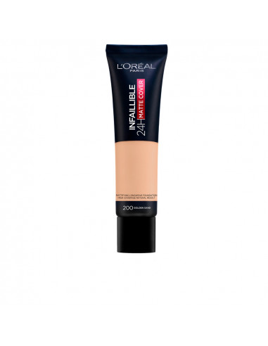 INFAILLIBLE 32H matte cover foundation 200-golden sand 30 ml