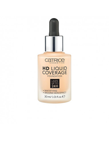 HD LIQUID COVERAGE FOUNDATION hält bis zu 24h 030-sandbeige 30 ml