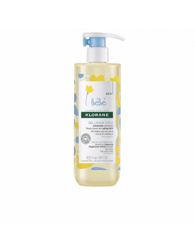 BÉBÉ gel limpiador suave cabello y cuerpo 500 ml