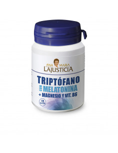 TRIPTOFANO CON MELATONINA + MAGNESIO Y VIT.B6 60 comprimidos