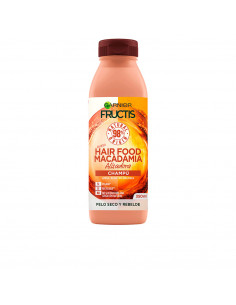 FRUCTIS HAIR FOOD macadamia champú alisador 350 ml