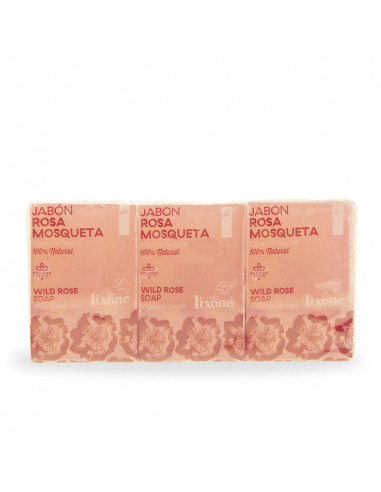 ROSA MOSQUETA jabón piel sensible 3 x 125 gr