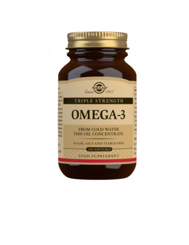 OMEGA-3 TRIPLE CONCENTRACION cápsulas blandas 100 u