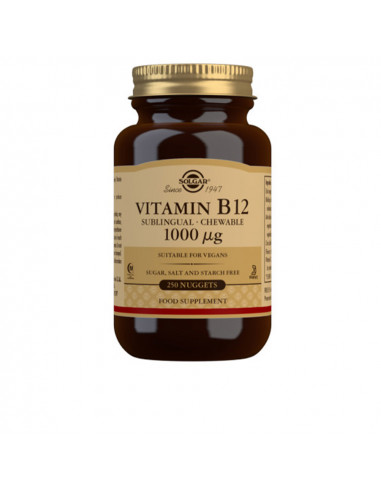 VITAMINA B12 1000 mcg. CIANOCOBALAMINA cápsulas mastic 250 u