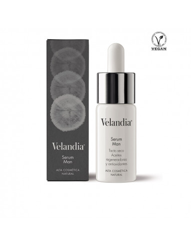 VELANDIA Siero Uomo 30 ml – Siero Rigenerante con Oli Antiossidanti