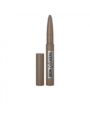 MAYBELLINE BROW XTENSIONS 02 - Marrone Chiaro - Gel per Sopracciglia per un Look Naturale e Voluminoso