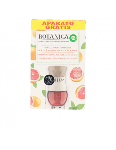 BOTANICA kompletter elektrischer Lufterfrischer Grapefruit & Minze 19 ml