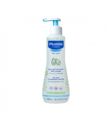 MUSTELA BÉBÉ-ENFANT Reinigungslotion ohne Abspülen - 300 ml - Sanfte Pflege für eine Saubere und Hydratierte Haut