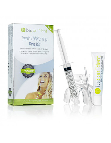 BECONFIDENT Kit de Blanchiment Dentaire Professionnel - 1 Unité - Soin Complet pour un Sourire Éclatant