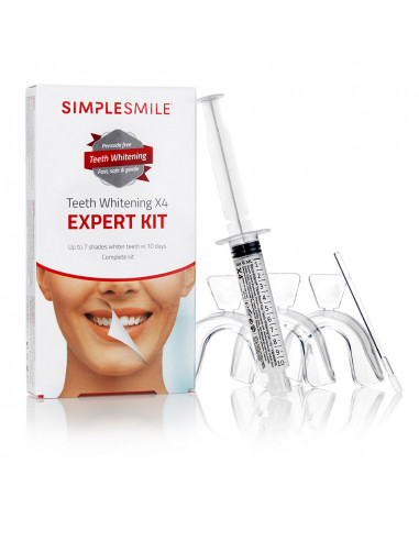 SIMPLESMILE® teeth whitening X4 expert kit 5 u