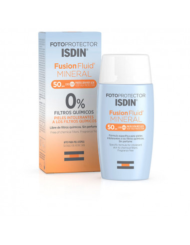 FUSION FLUID MINERAL PHOTOPROTECTOR 0% chemische Filter SPF50+ 50 ml