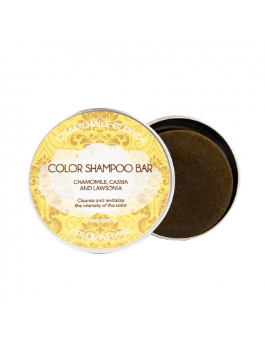 BIO SOLID chamomile blonde shampoo bar 130 gr