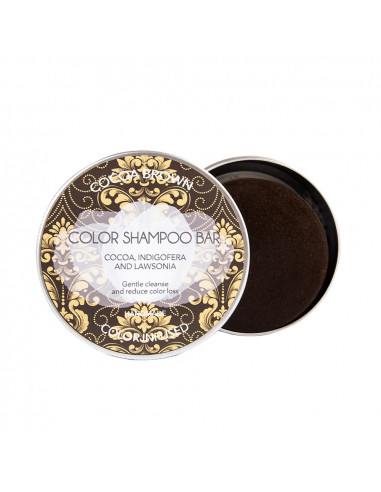 BIO SOLID cocoa brown shampoo bar 130 gr