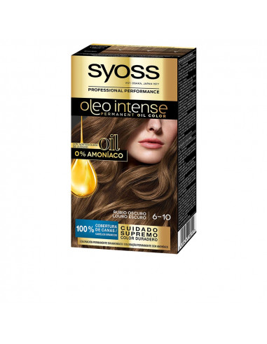 OLEO INTENSE coloration sans ammoniaque 6.10-blond foncé 5 pcs