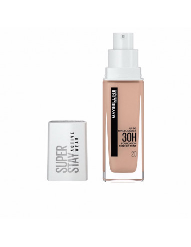 MAYBELLINE Fond de Teint Liquide Superstay Active Wear 30H 20 Beige Éclat 30 ml