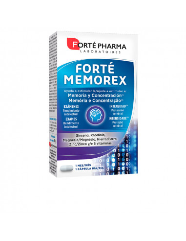 FORTÉ MEMOREX multivitaminas + eleuterococcus 28 comprimidos