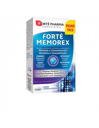 FORTÉ MEMOREX multivitaminas + eleuterococcus 56 comprimidos