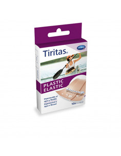 TIRITAS plastic elastic 6x10cm 10 u