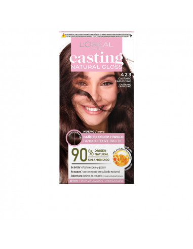 CASTING NATURAL GLOSS 423-castaño capuccino 180 ml