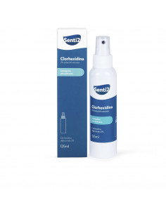 CHLORHEXIDIN 2% Antiseptikum für gesunde Haut Spray 125 ml