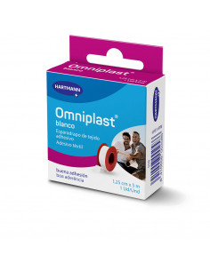 OMNIPLAST blanco 1,25cmx5m 1 u