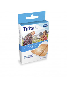 TIRITAS plastic 6x10cm 10 u