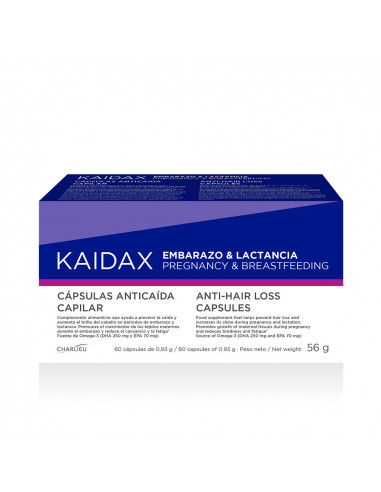 KAIDAX cápsulas embarazo & lactancia 60 u