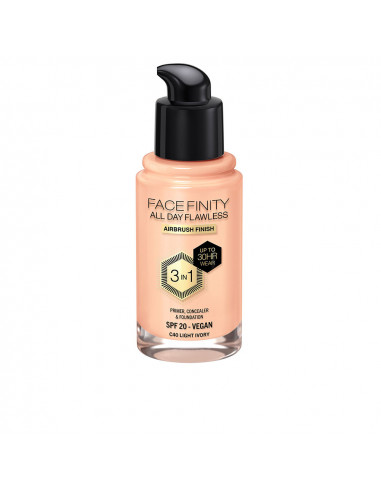 FACEFINITY ALL DAY FLAWLESS 3 IN 1 fondotinta C40-avorio chiaro 30 ml