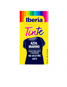 IBERIA TINTE ROPA no destiñe 40º azul marino 70 gr