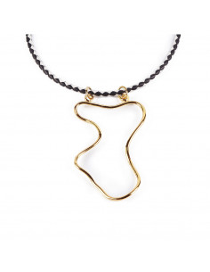 MALAWI Halskette glänzendes Gold 1 St