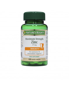 ZINC 25 mg 100 comprimidos recubiertos