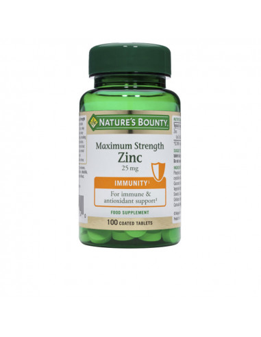 ZINC 25 mg 100 comprimidos recubiertos