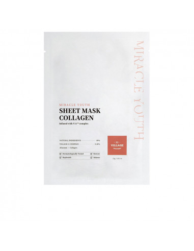 MIRACLE YOUTH sheet mask collagen 23 gr