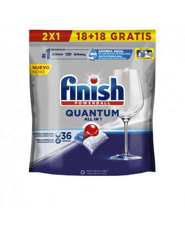 FINISH POWERBALL QUANTUM lavastoviglie 36 pastiglie