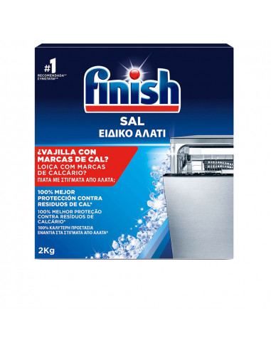 FINISH Sel pour lave-vaisselle 2 kg