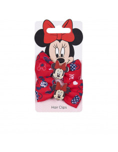 CLIPS LAZO DISNEY minnie 7,4 x 12 x 2 cm 2 u