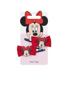 CLIPS LAZO DISNEY minnie 7,4 x 12 x 2 cm 2 u