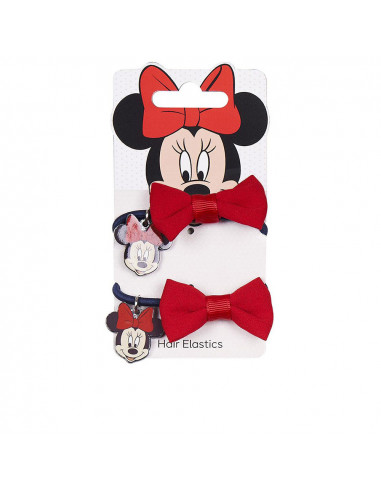 ELÁSTICOS LAZO DISNEY minnie 7,4 x 12 x 2 cm 2 u