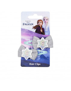 CLIPS LAZO DISNEY frozen 7,4 x 12 ,5 x 2 cm 2 u