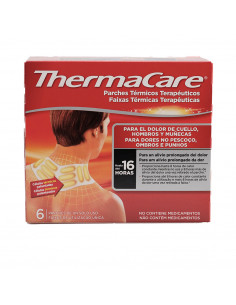 THERMACARE cuello hombro parches térmicos 6 u