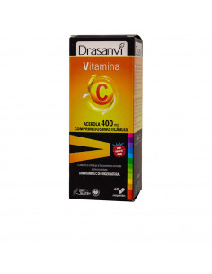VITAMINA C 400 mg comprimidos masticable 60 u