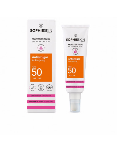 SOPHIESKIN crema solar facial antiarrugas SPF50 50 ml