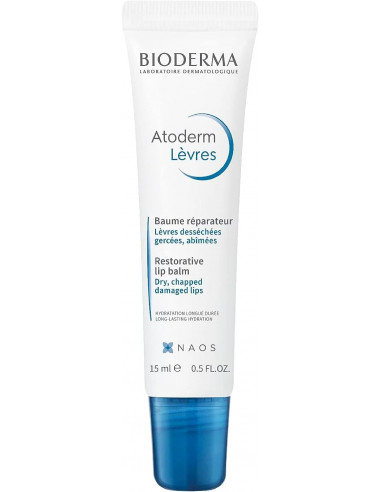 BIODERMA Baume à lèvres atoderm restorative 15ml