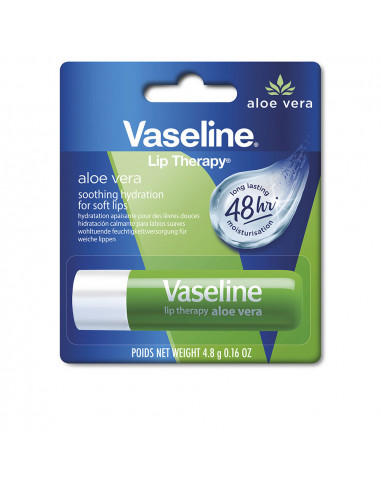 Bálsamo labial VASELINE em bastão de aloe vera 4,8 gr