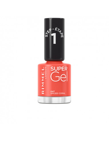 Vernis à ongles SUPER GEL 047-corail épicé 12 ml