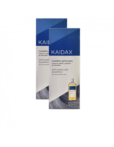 KAIDAX shampoing anti-chute pack 2 x 500 ml