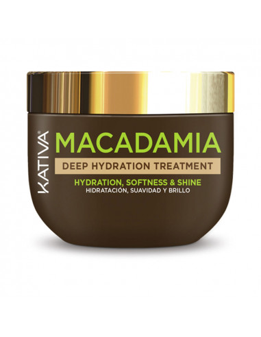 KATIVA Masque Hydratant et Réparateur Macadamia 300 gr