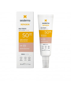 REPASKIN FACIAL toque sedoso com cor FPS50 50 ml